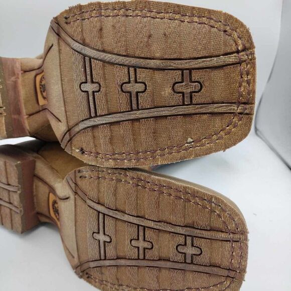 Laredo Mens 7 D Boot Western Boots Brown Blue, Brand New With Tags And Box - Picture 3 of 10